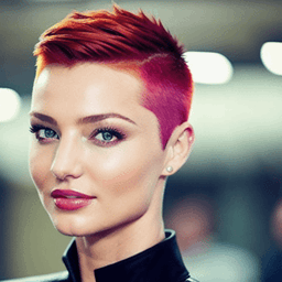 Buzz Cut Red Hairstyle profile picture for women